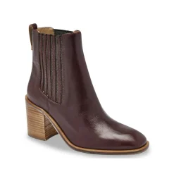 Boots - Bordeaux en cuir