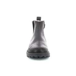 Boots enfant GROOKY Noir en cuir
