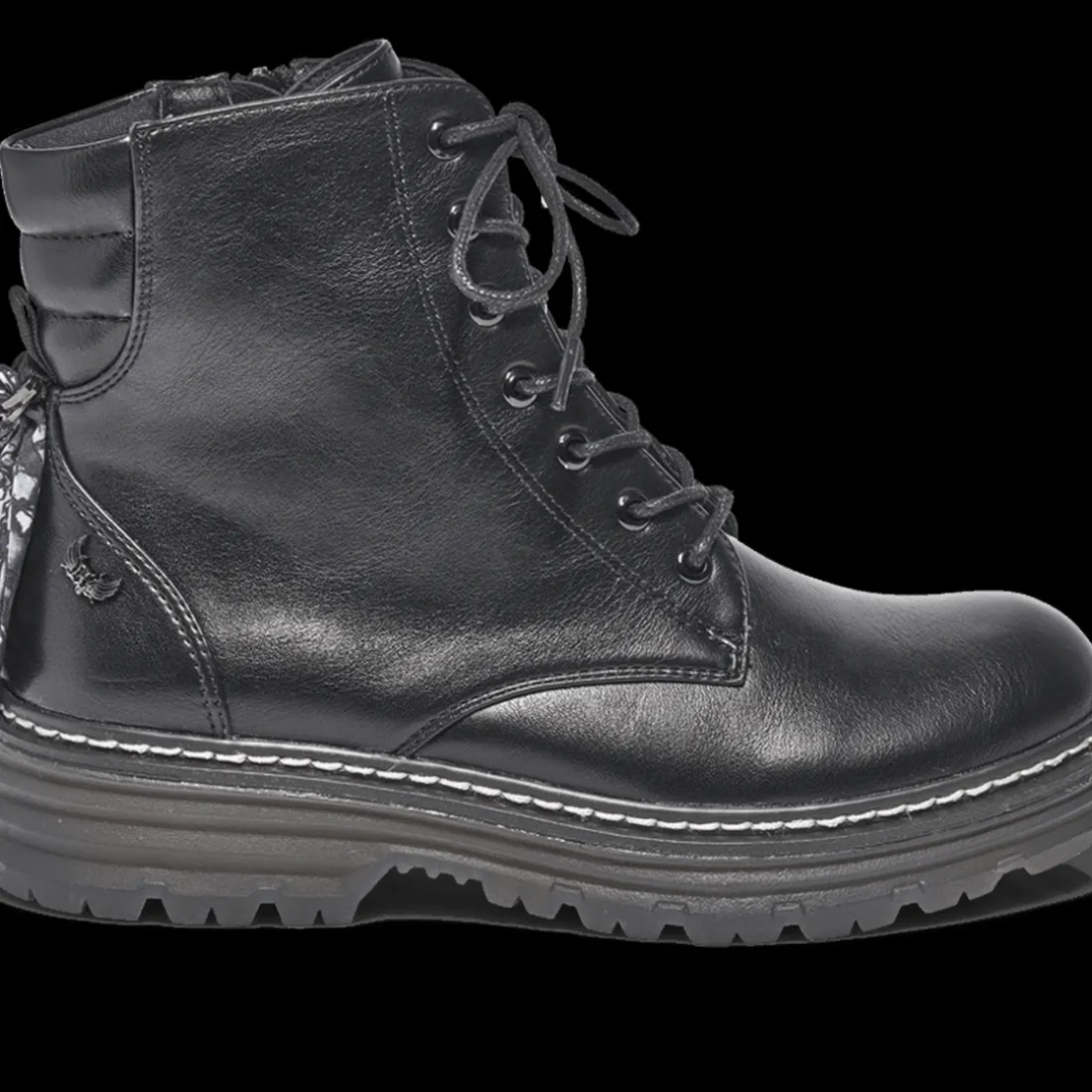 Boots femme noir léopard REVEUSE