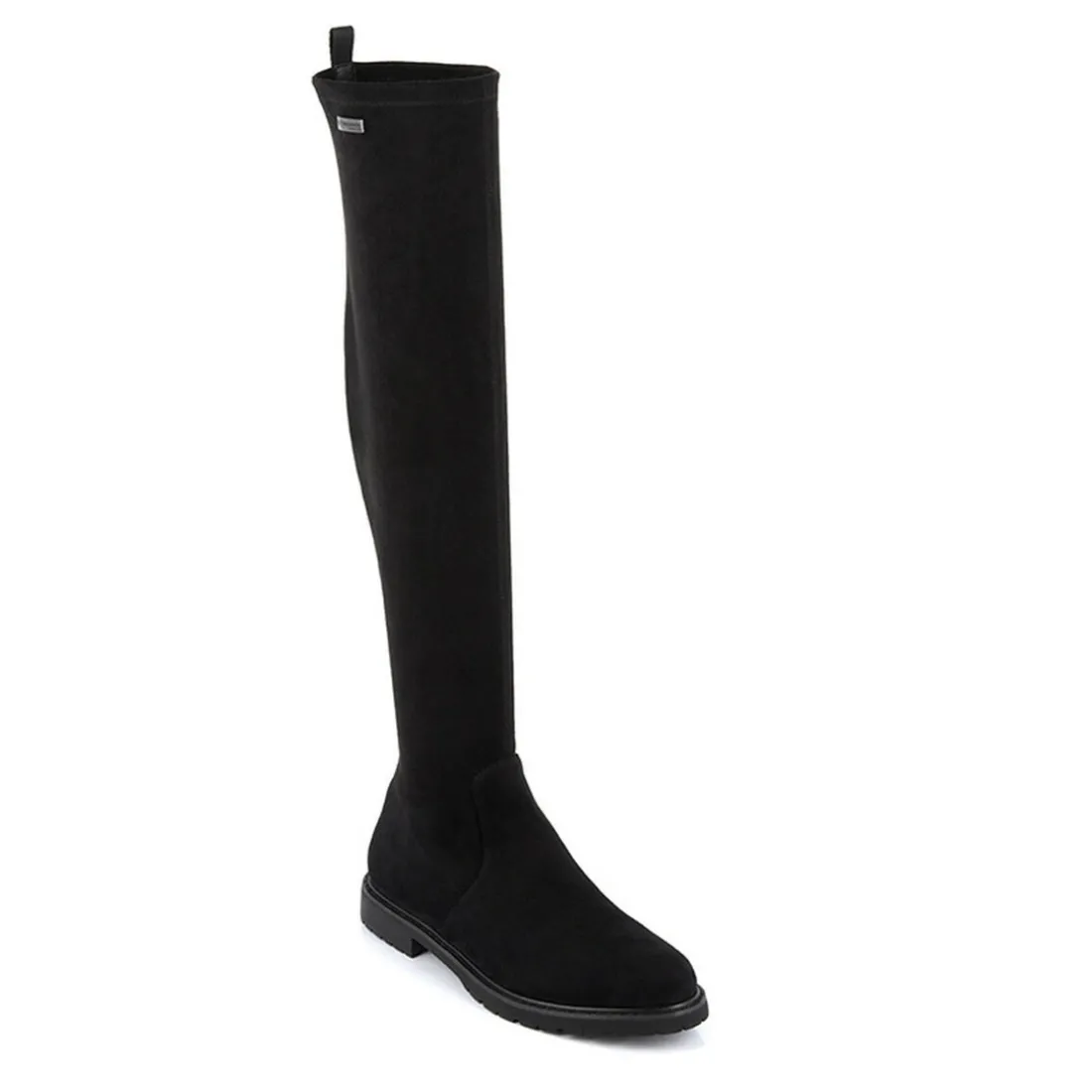 Boots femme noir suede DOREMI