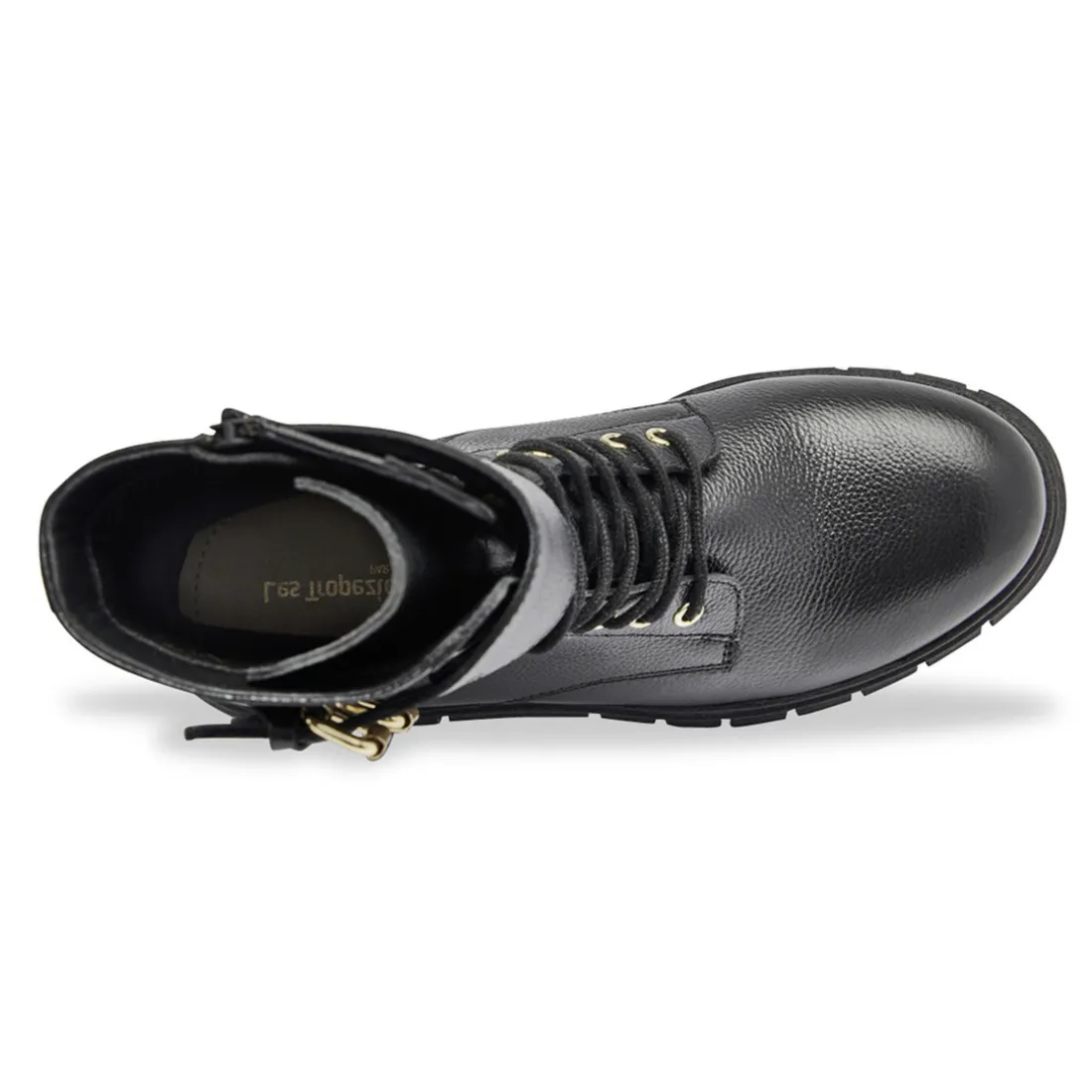 Boots noir RITIKA en cuir