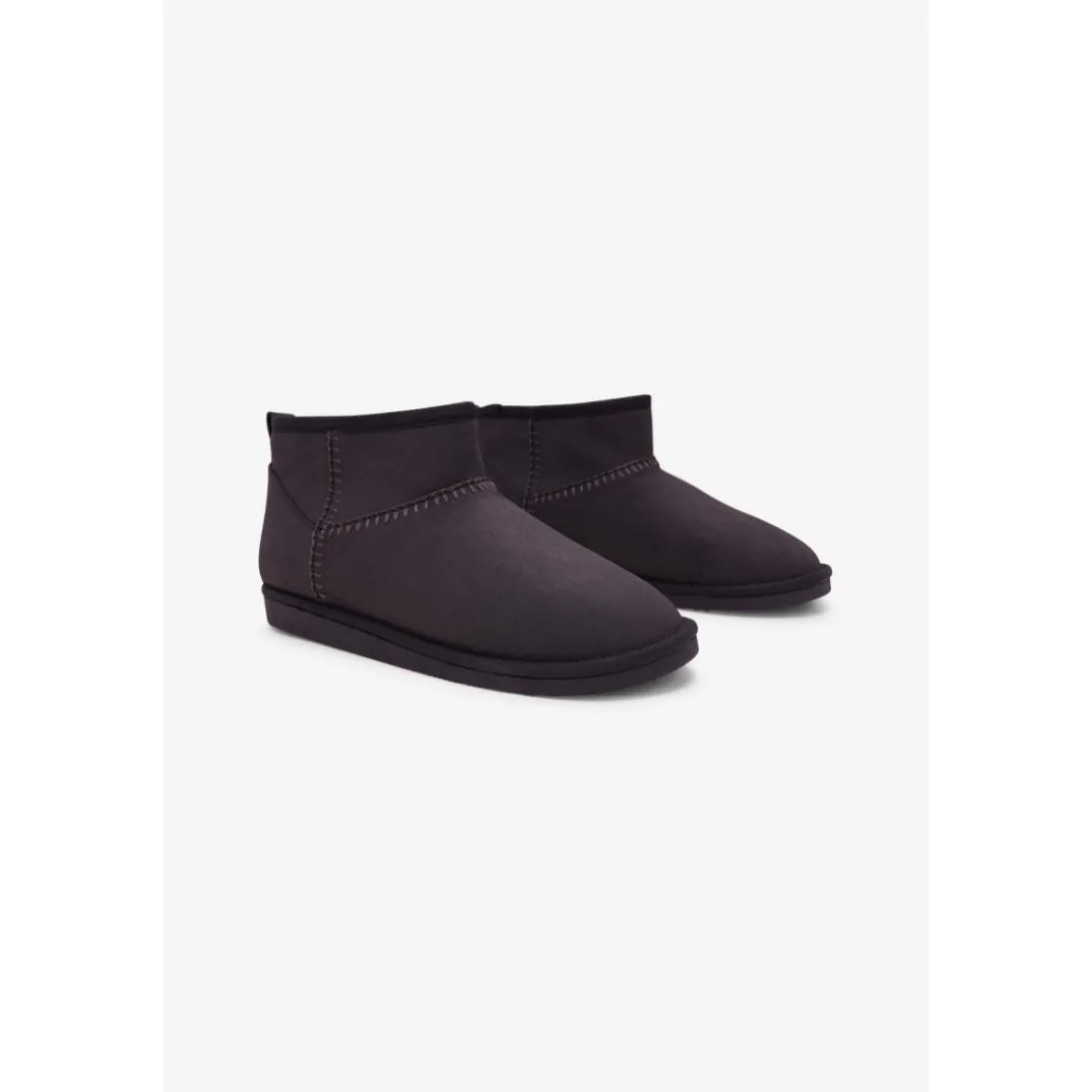 Boots Snow fourrées noires