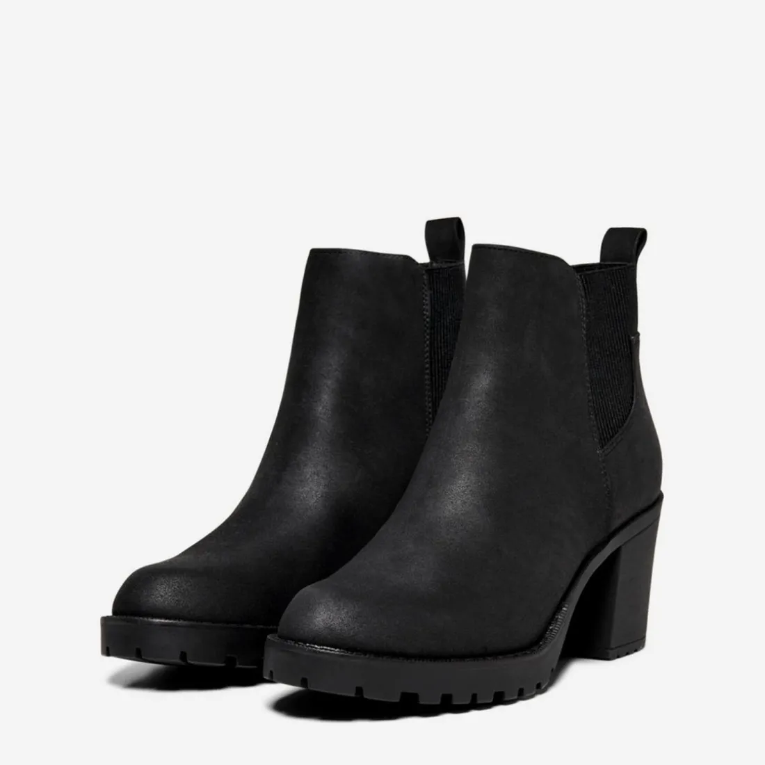 Bottes à talons femme noir