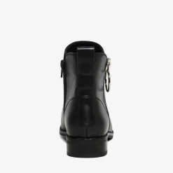 Bottes femme Bout en amande noir Mina