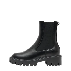 Bottes femme Bout en amande noir Demi