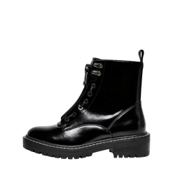 Bottes femme Bout rond noir