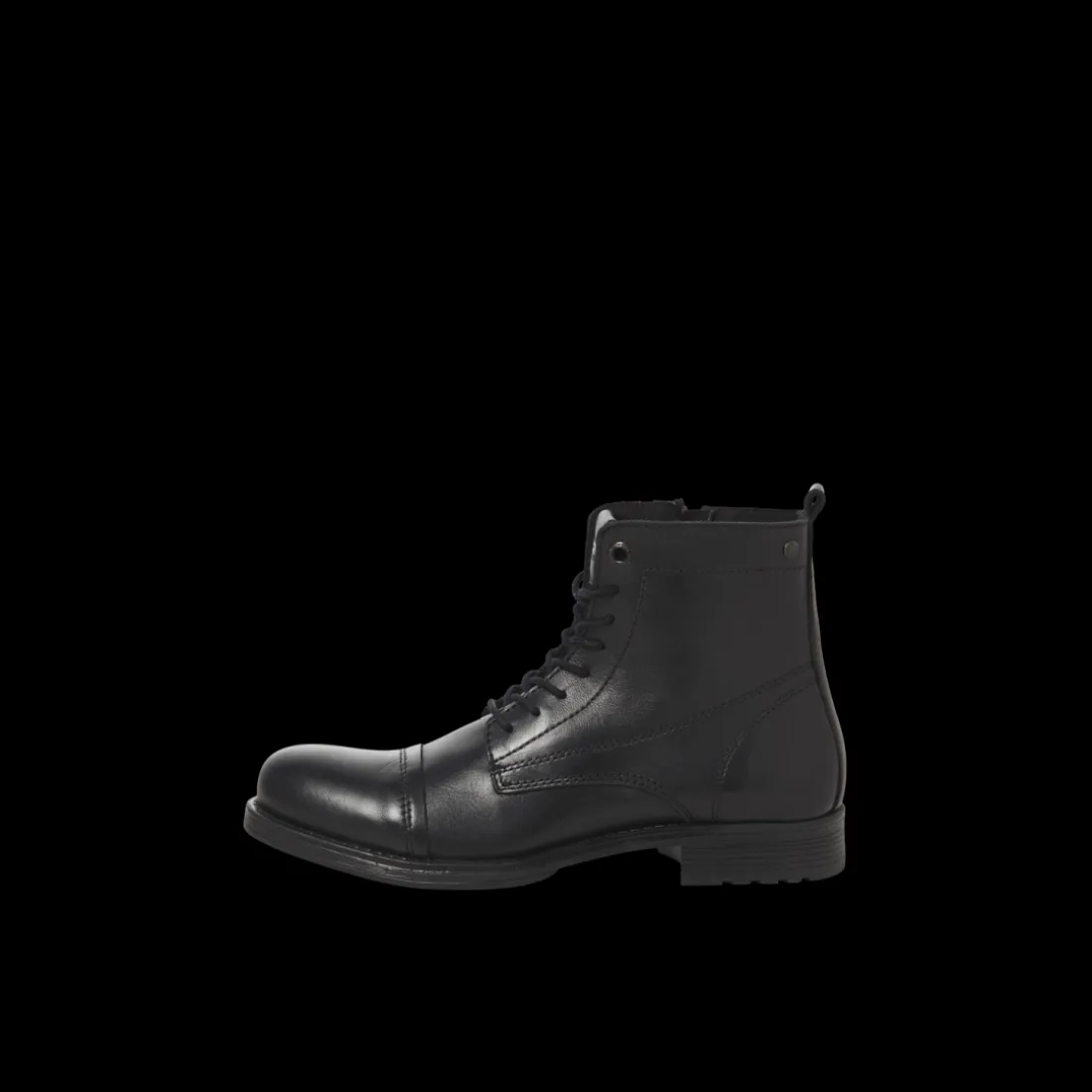 Bottes homme anthracite lacets cuir Sean