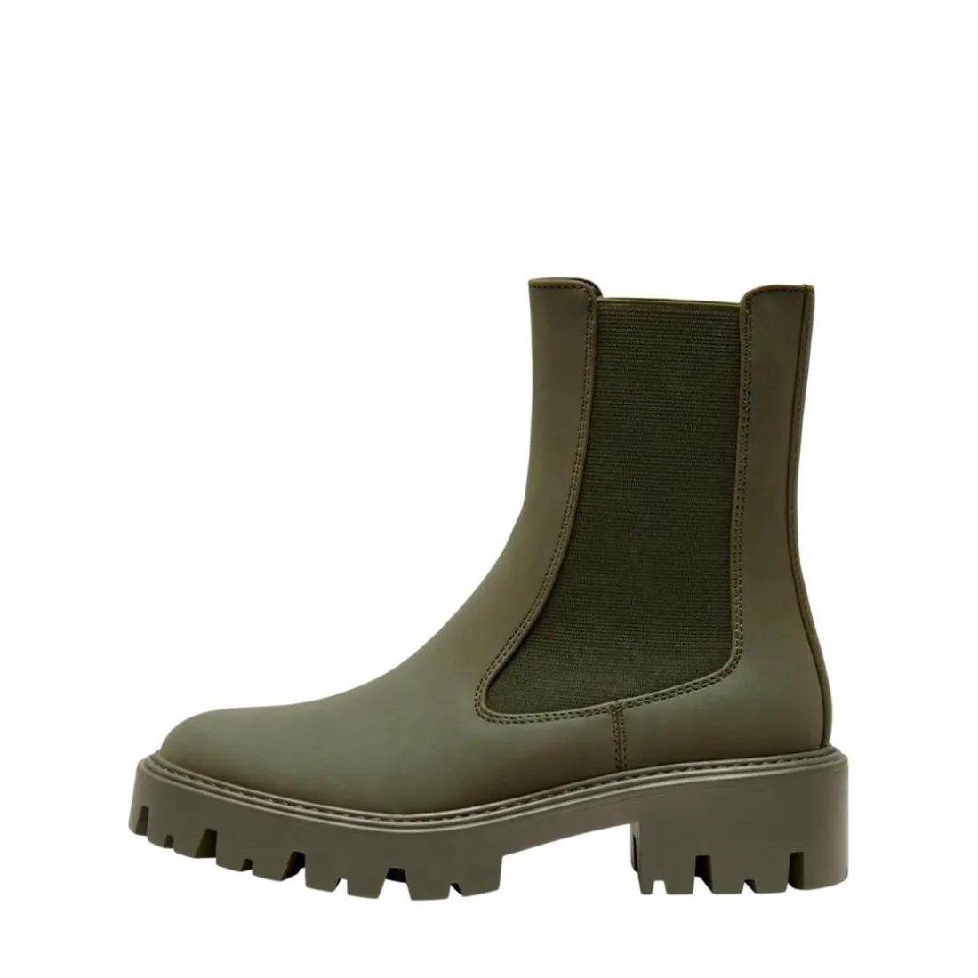 Bottines chelsea femme vert