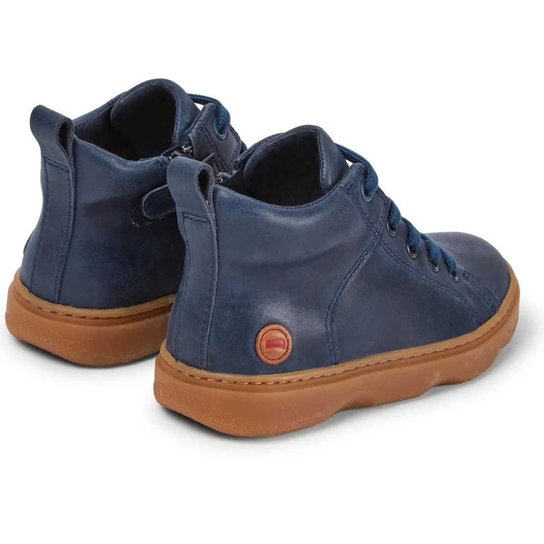 Bottines enfant - Kiddo Kids bleu marine en cuir