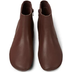 Bottines Femme - Right Nina bordeaux en cuir