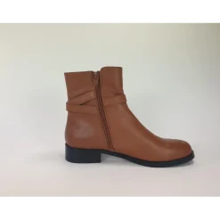 Bottines femme cuir CAMEL