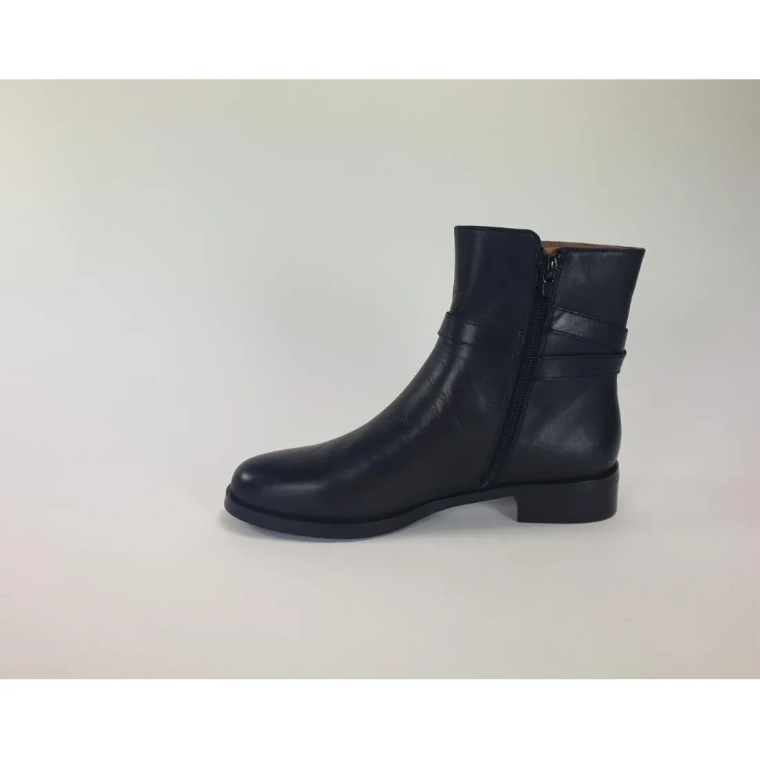 Bottines femme cuir NOIR