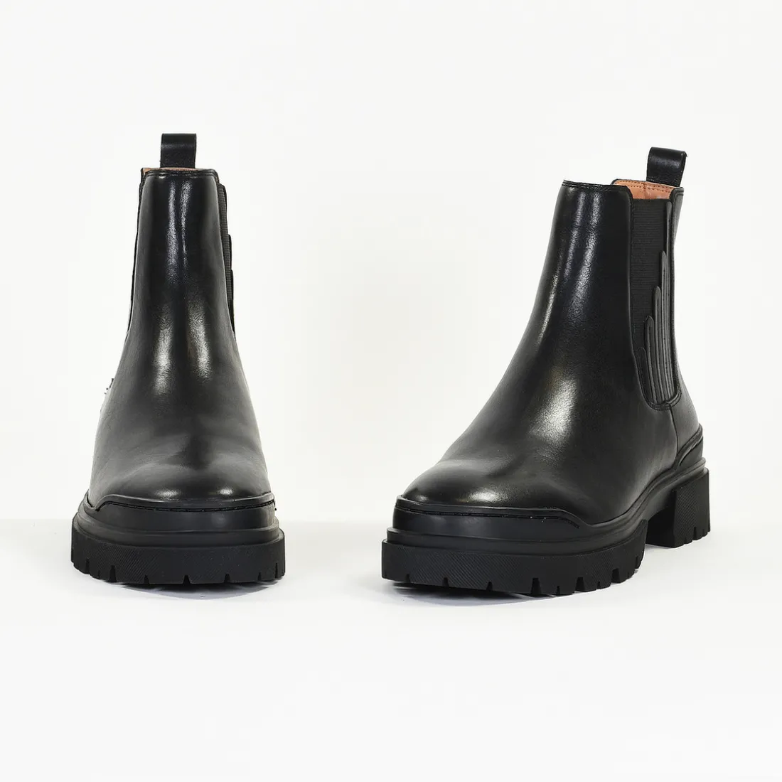 Bottines Femme en Cuir CIRSE Noir