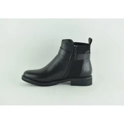 Bottines Femme Noir bout rond