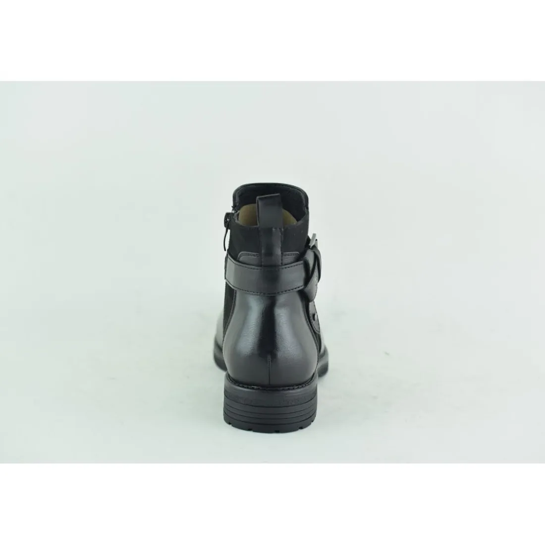 Bottines Femme Noir bout rond