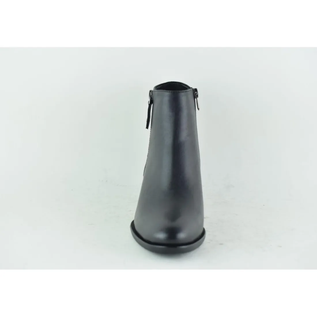 Bottines femme NOIR en cuir