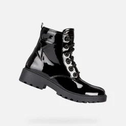 Bottines fille J CASEY noir
