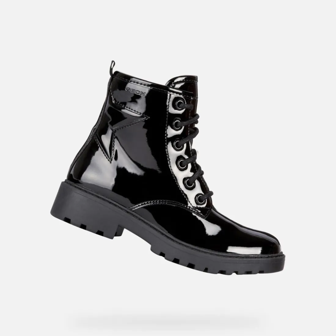 Bottines fille J CASEY noir