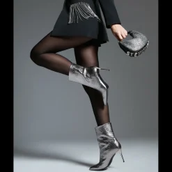 Bottines synthétique étain LYRICALS