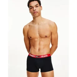 Boxer - Noir Tommy Hilfiger Underwear en coton bio