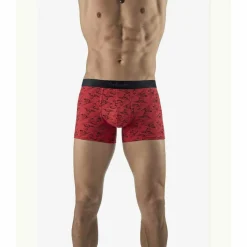 Boxer Aubade Men rouge en coton