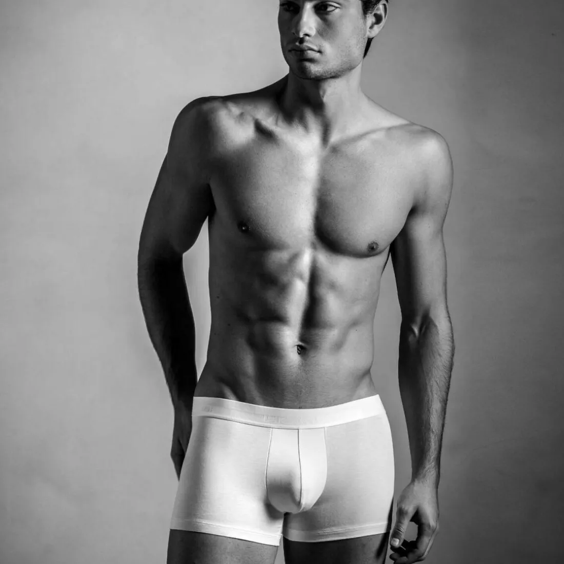Boxer CLASSIC blanc en coton