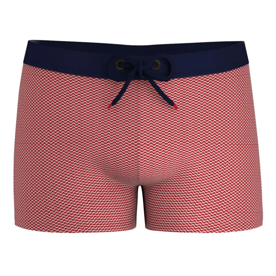 Boxer de bain homme fibres recyclées Fait en France Eminence rouge