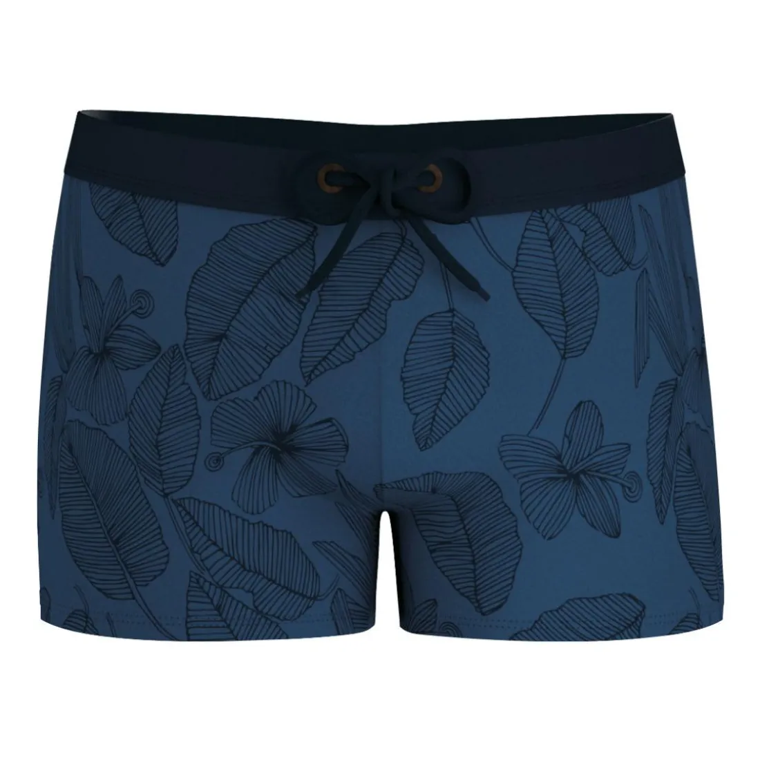Boxer de bain homme fibres recyclées Trendy Eminence bleu