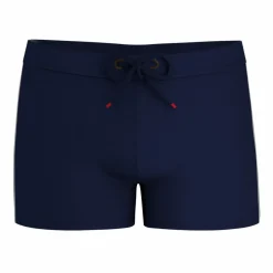 Boxer de bain homme fibres recyclées Fait en France bleu