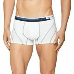 Boxer de Sport - Blanc en coton