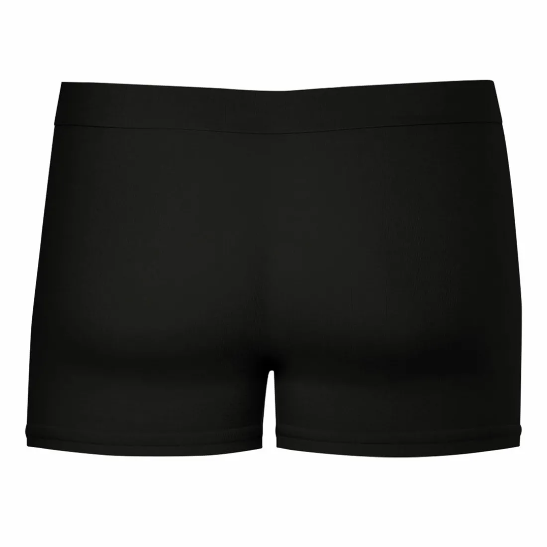 Boxer Fusion noir en coton pour homme