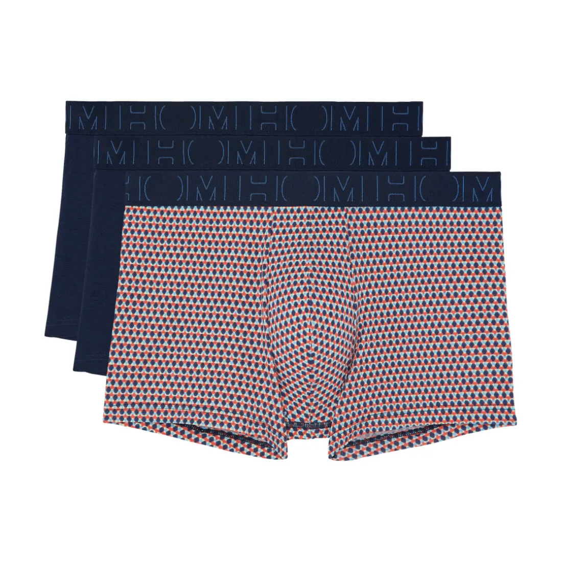 Boxer GIANGI 3p noir en coton