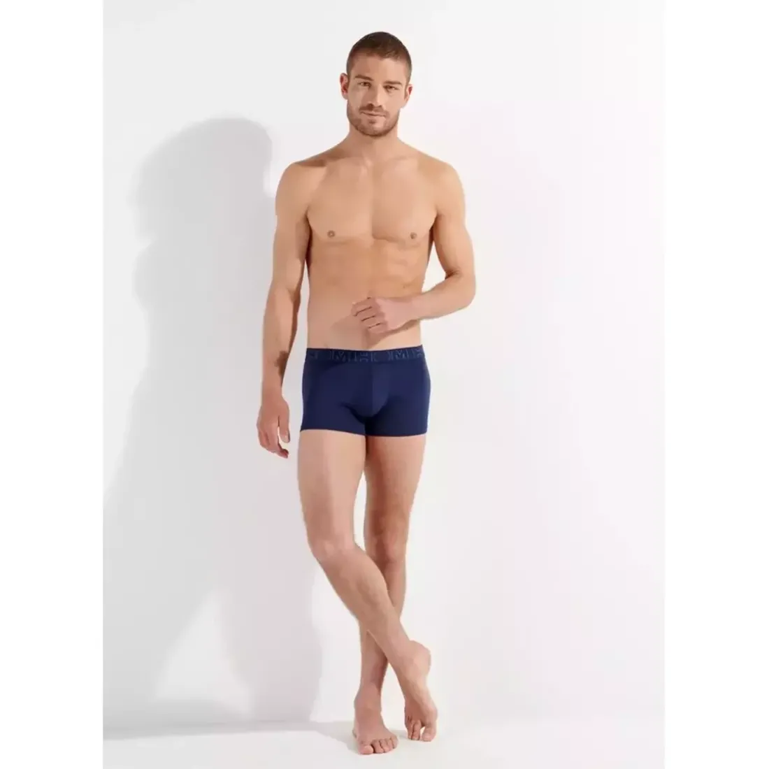 Boxer GIANGI 3p noir en coton