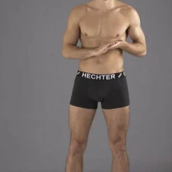Boxer homme Noir en coton