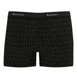Boxer homme Tailor Eminence noir en coton