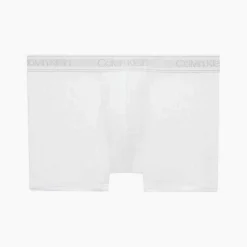 Boxer logoté ceinture élastique - Blanc Calvin Klein Underwear en coton