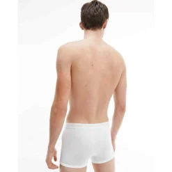 Boxer logoté ceinture élastique - Blanc Calvin Klein Underwear en coton