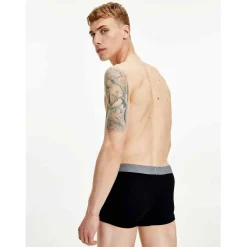 Boxer logote ceinture élastique - Noir Tommy Hilfiger Underwear en coton