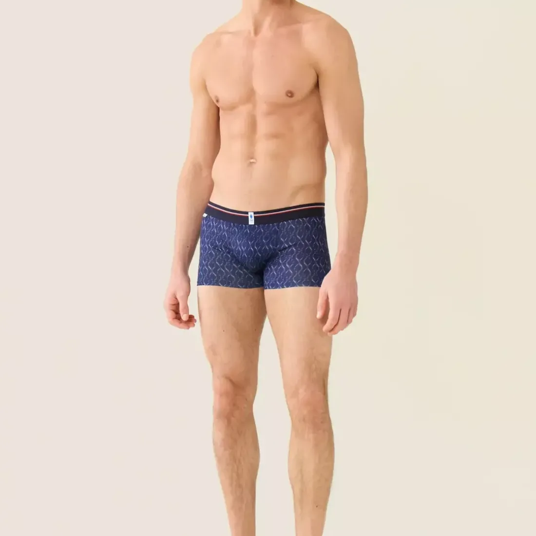 Boxer marius JO marine en coton