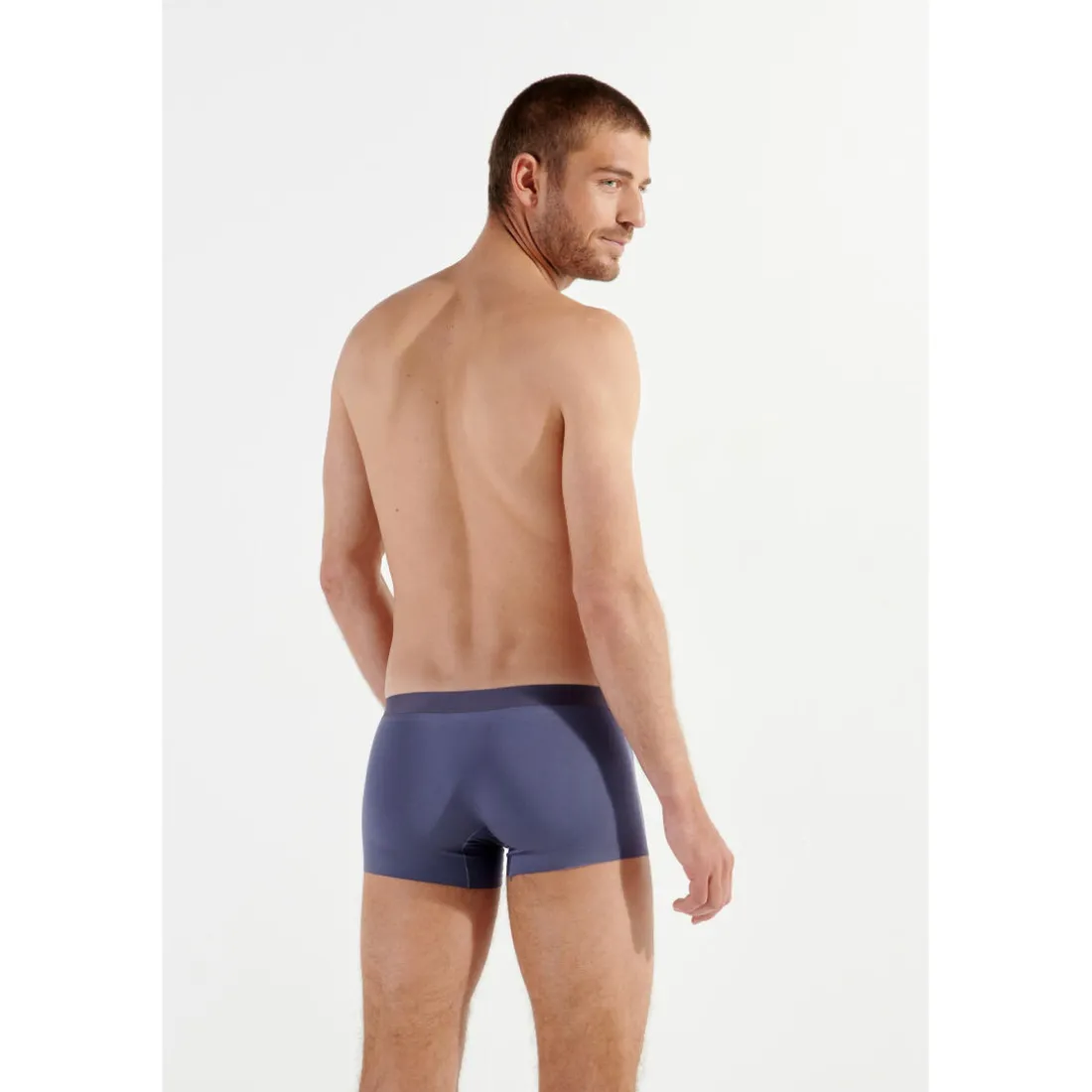 Boxer MODAL CLEAN CUT gris en viscose