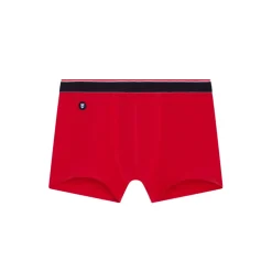 Boxer rouge en coton