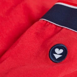 Boxer rouge en coton