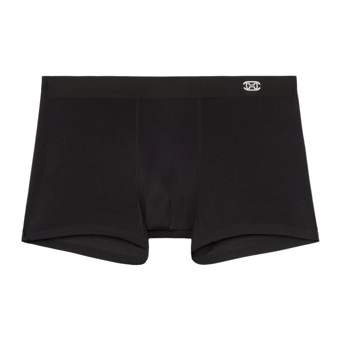BOXER UNI NOIR EN MICROFIBRE AEREE ET SANS COUTURES – H-FRESH