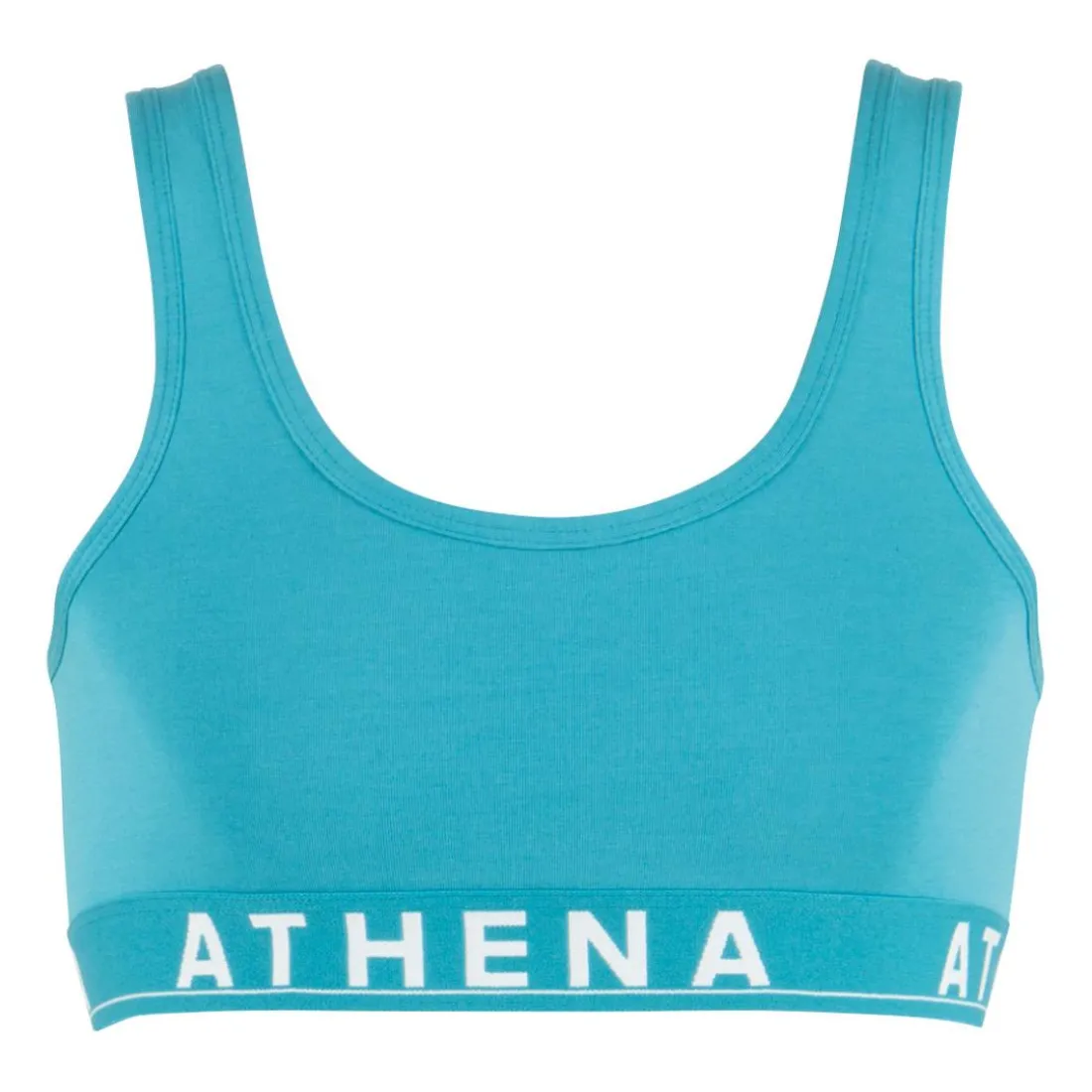 Brassière à bretelles larges fille Easy Color Athena Fille bleu en coton
