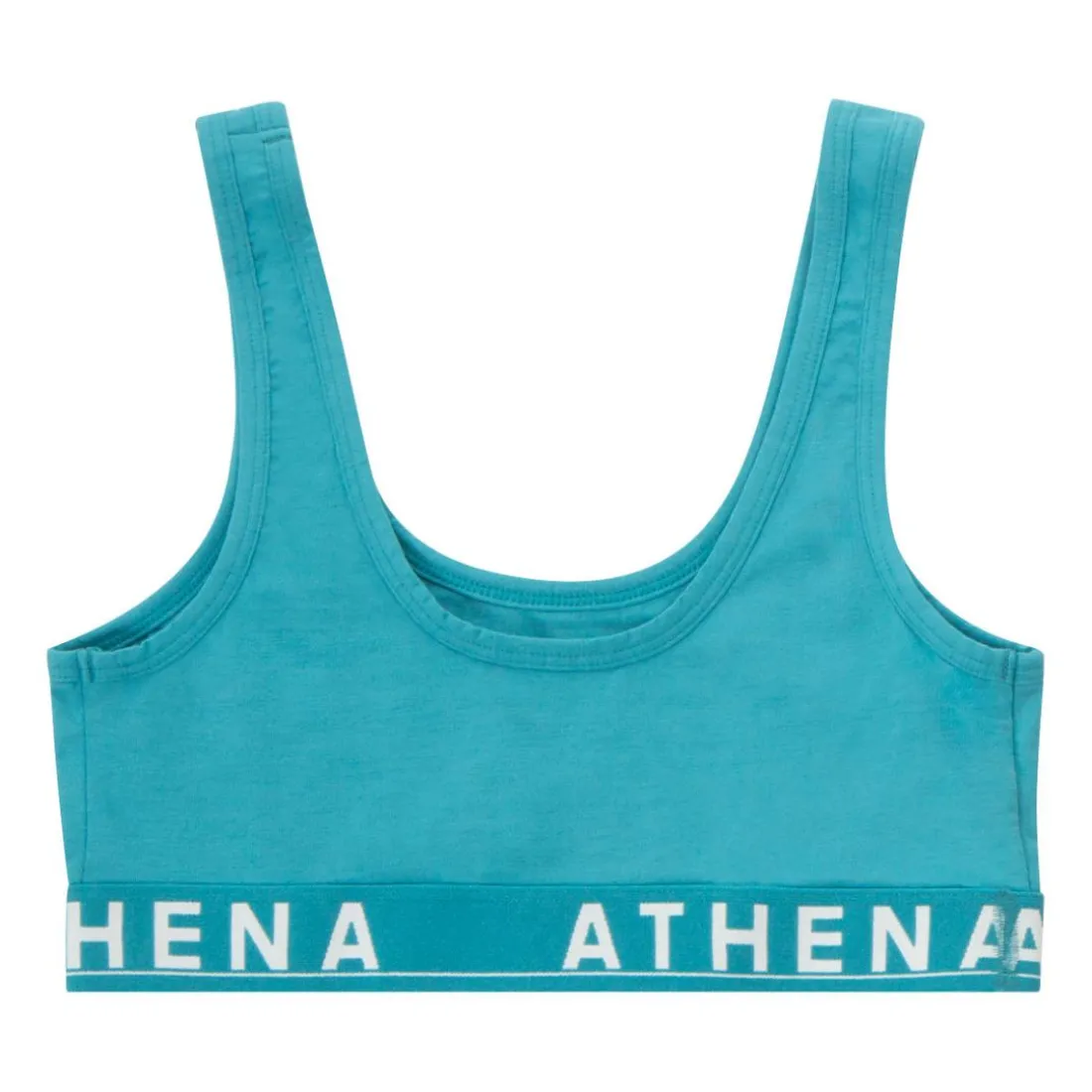 Brassière à bretelles larges fille Easy Color Athena Fille bleu en coton