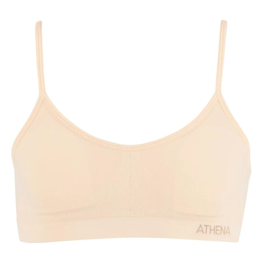 Brassière à coques amovibles fille Sans Couture Fashion Athena Fille beige