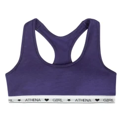 Brassière à coques amovibles fille coton ultra doux