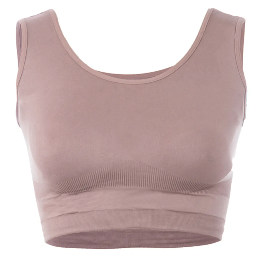 Brassière sans armatures légère taupe