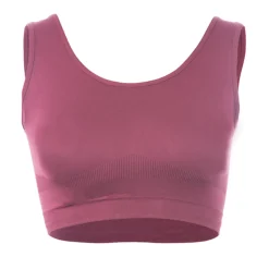 Brassière sans armatures légère rose