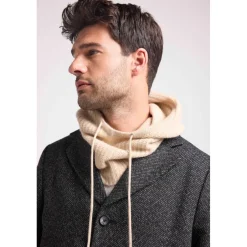 Cagoule unisexe TESSA en cachemire creme